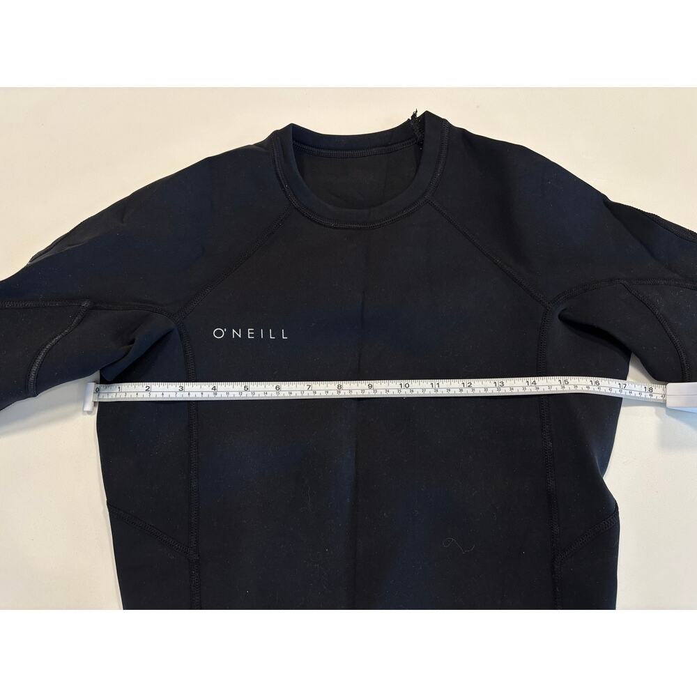 O’Neill Reactor Men’s Medium Neoprene Wetsuit Top Long Sleeve Black Surf Dive